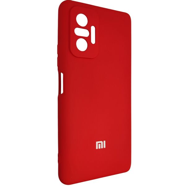 

Чехол Silicone Case for Xiaomi Redmi Note 10 Pro Red