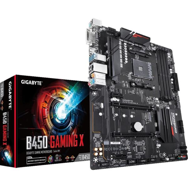 

Материнская плата Gigabyte B450 GAMING X