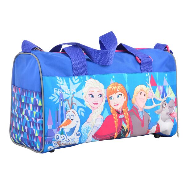 

Cумка спортивная детская для тренировок Frozen Холодное сердце 41*18.5*22.5​​​​​​​ Голубая ( код: IBD016L )