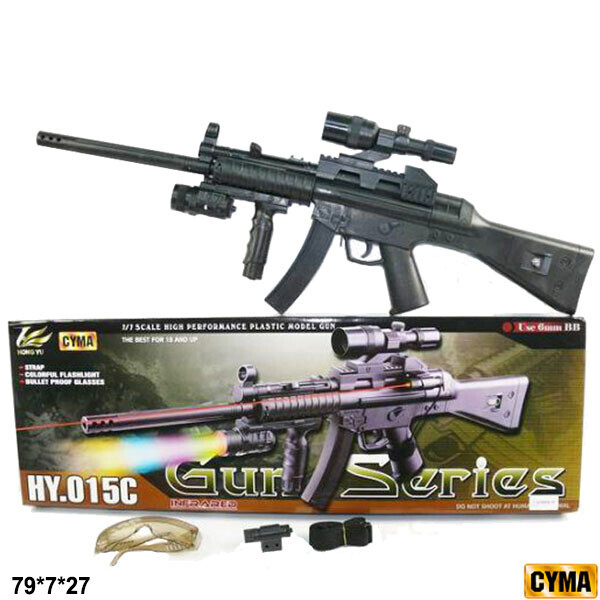 

Автомат CYMA с пульками, лазер., свет., в кор. 80*27*7см (12шт)