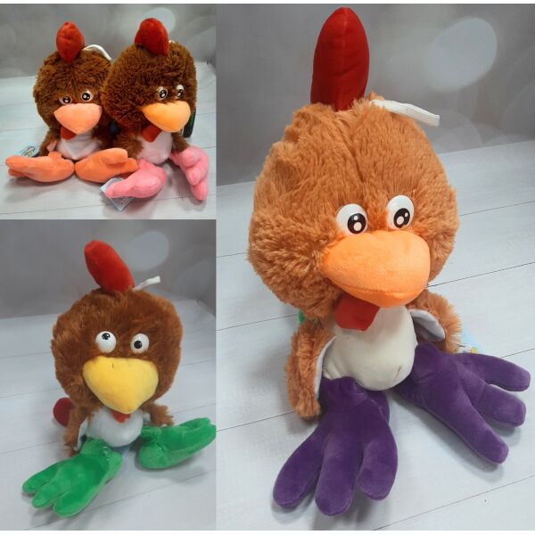 

Игрушка мягкая Коротышка Петух 30см