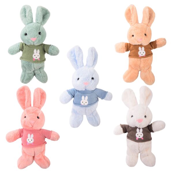 

Мягкая игрушка Зайка 40см, микс цветов (40шт)