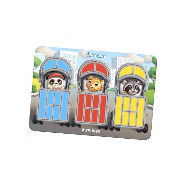 

Пазл-сортер "Коляски" mini, планш. 23*16см, ТМ Ань-Янь, Украина
