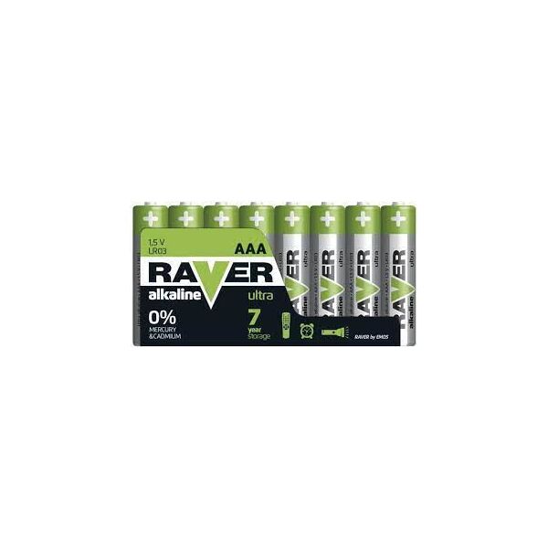 

Батарейка RAVER В79118 Ultra Alkaline (AAA) LR03 ЦЕНА ЗА УП. 8ШТ, в слюд. 8*4,5см