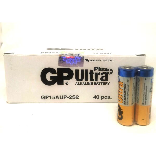 

Батарейка GP 15 AUP-S2S щелочная LR6, AA, ЦЕНА ЗА УП. 40ШТ