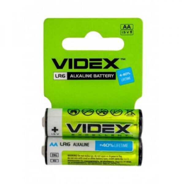 

Батарейка щелочная Videx LR6 AA