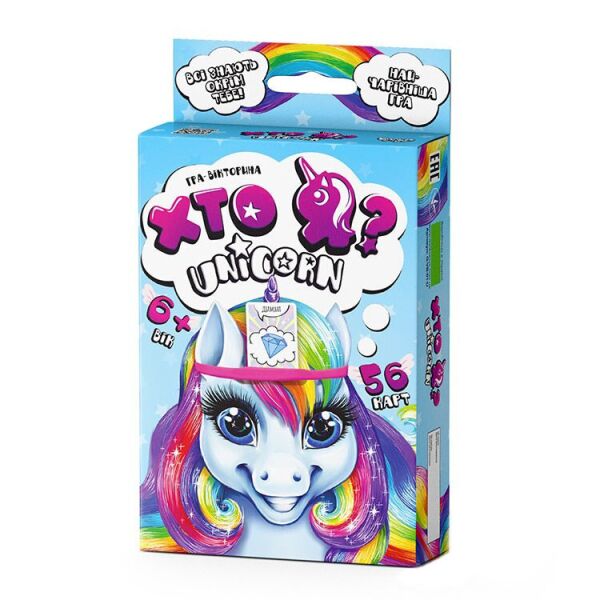 

Настольная игра "Кто Я Unicorn" Danko Toys HIM-05-01U укр