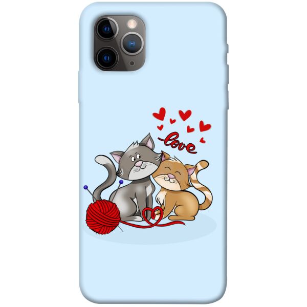 

Чехол itsPrint Два кота Love для Apple iPhone 11 Pro (5.8")