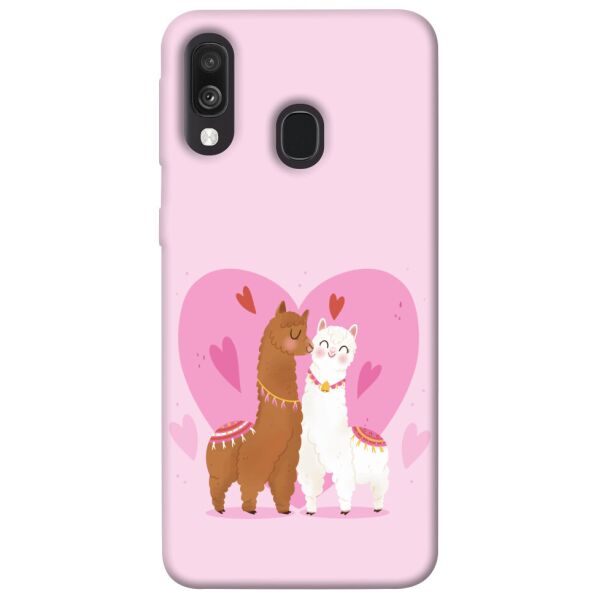 

Чехол itsPrint Милые ламы для Samsung Galaxy A40 (A405F)