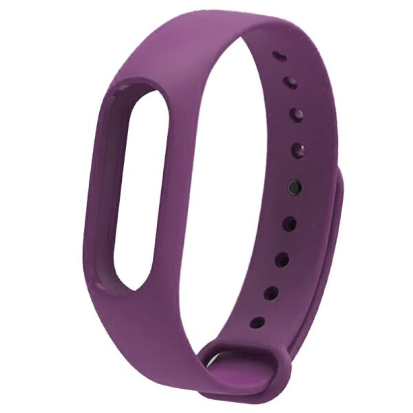 

Ремешок для фитнеса браслета Mi Band 2 (Silicon) Violet