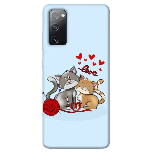 

Чехол itsPrint Два кота Love для Samsung Galaxy S20 FE