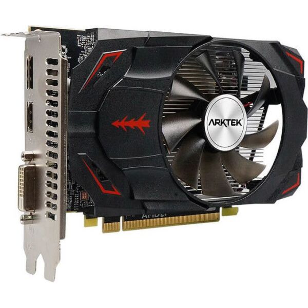 

Видеокарта Arktek PCI-Ex Radeon RX 550 4GB GDDR5 (128bit) (1287/7000) (DVI, HDMI, DisplayPort) (AKR550D5S4GH1)