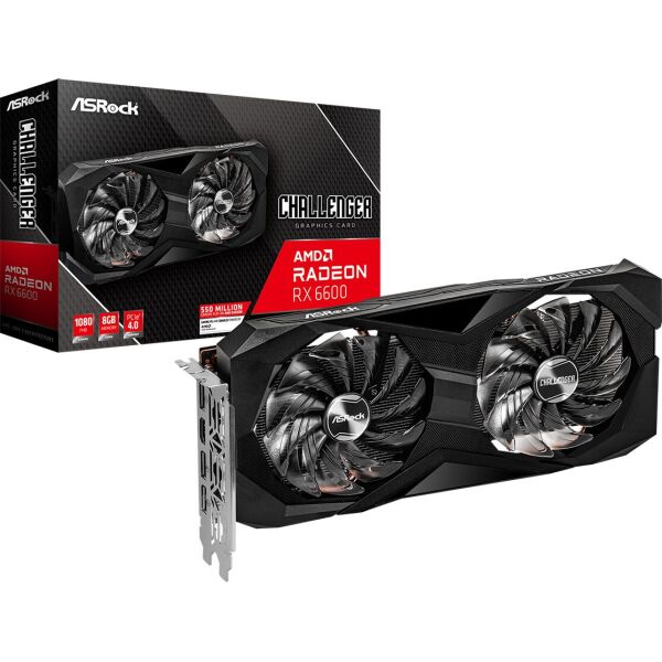 

ASRock Radeon RX 6600 Challenger D 8GB (RX6600 CLD 8G)