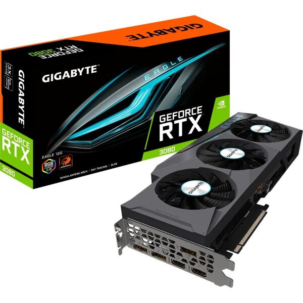

GIGABYTE GeForce RTX 3080 EAGLE 12G (GV-N3080EAGLE-12GD)