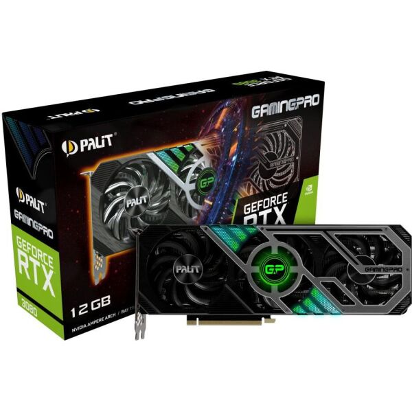 

Видеокарта GF RTX 3080 12GB GDDR6X GamingPro Palit (NED3080019KB-132AA) (LHR)