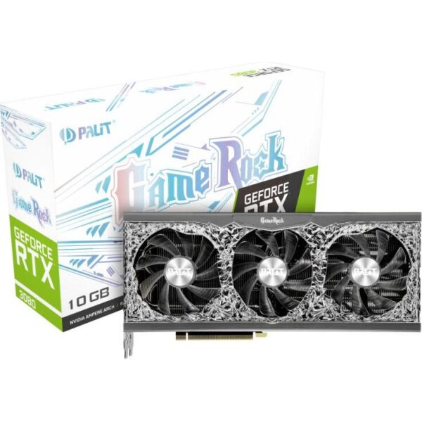 

Видеокарта GF RTX 3080 10GB GDDR6X GameRock V1 Palit (NED3080U19IA-1020G) (LHR)