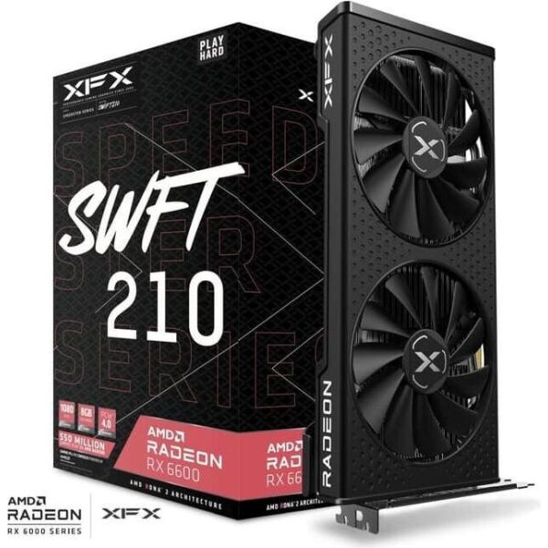 

XFX Radeon RX 6600 Speedster SWFT 210 (RX-66XL8LFDQ)