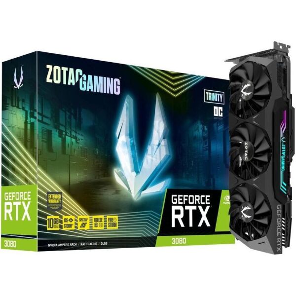 

Zotac Gaming Trinity RTX3080 OC 10Gb GDDR6X LHR (ZT-A30800J-10PLHR)
