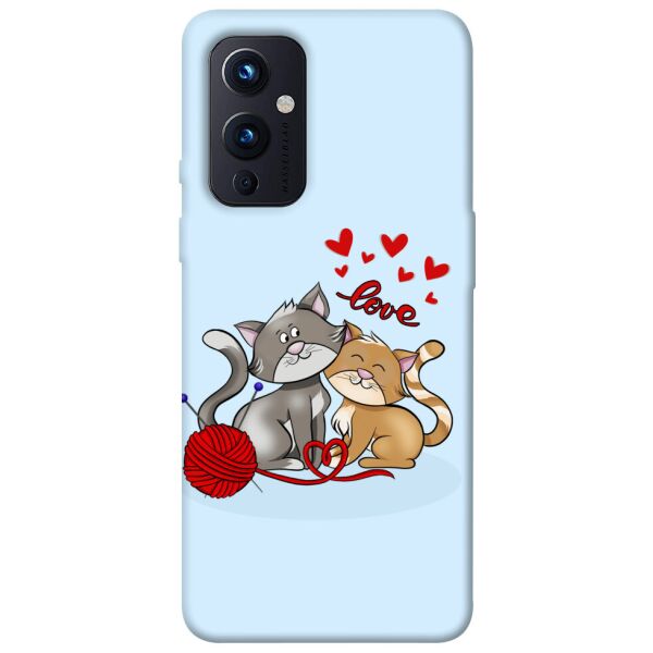 

Чехол itsPrint Два кота Love для OnePlus 9