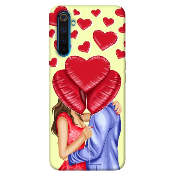 

Чехол itsPrint Парочка с шарами для Realme 6 Pro