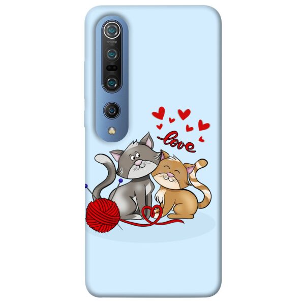 

Чехол itsPrint Два кота Love для Xiaomi Mi 10 / Mi 10 Pro