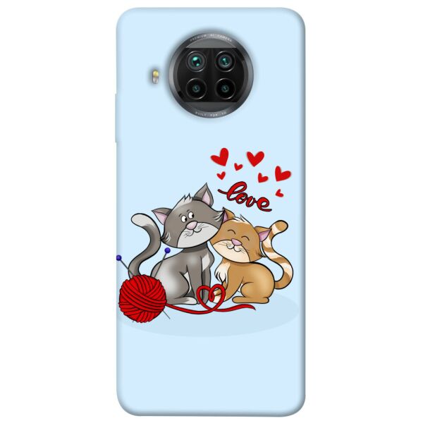

Чехол itsPrint Два кота Love для Xiaomi Mi 10T Lite / Redmi Note 9 Pro 5G