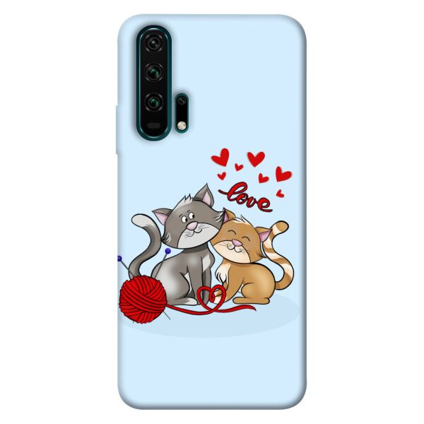 

Чехол itsPrint Два кота Love для Huawei Honor 20 Pro