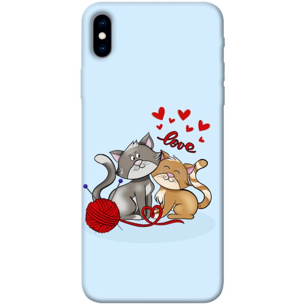 

Чехол itsPrint Два кота Love для Apple iPhone XS Max (6.5")