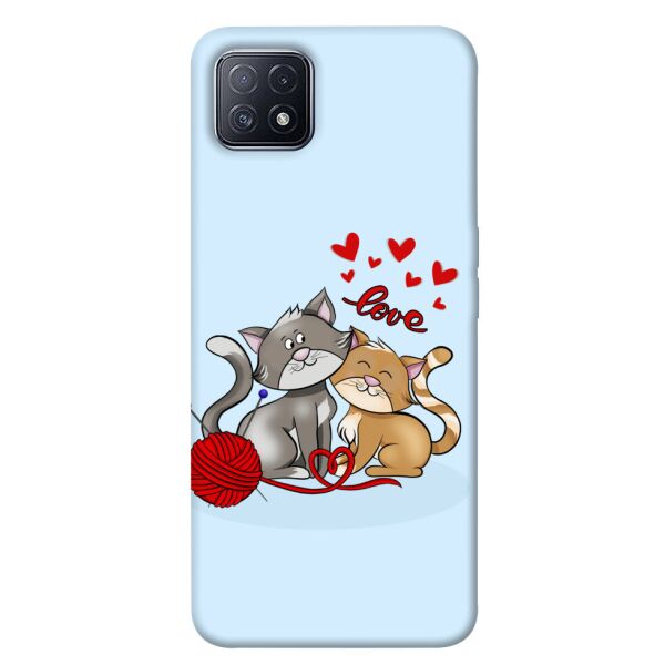 

Чехол itsPrint Два кота Love для Oppo A73