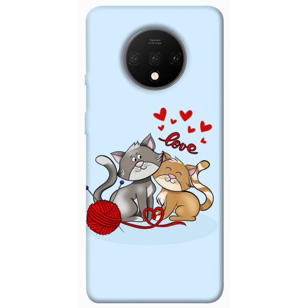 

Чехол itsPrint Два кота Love для OnePlus 7T