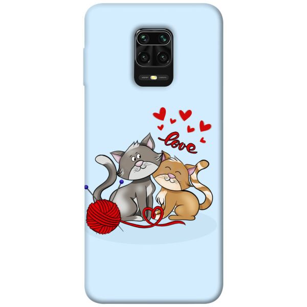 

Чехол itsPrint Два кота Love для Xiaomi Redmi Note 9s / Note 9 Pro / Note 9 Pro Max