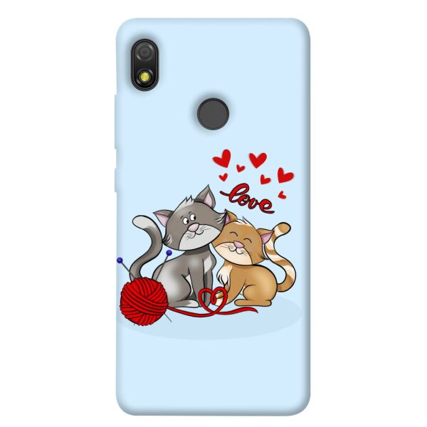 

Чехол itsPrint Два кота Love для TECNO POP 3