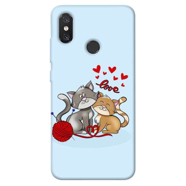 

Чехол itsPrint Два кота Love для Xiaomi Mi 8