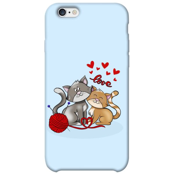 

Чехол itsPrint Два кота Love для Apple iPhone 6/6s (4.7")