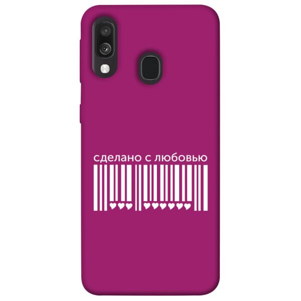 

Чехол itsPrint Сделано с любовью для Samsung Galaxy A40 (A405F)