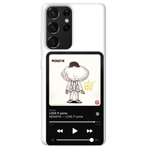 

Чехол itsPrint Music style 7 для Samsung Galaxy S21 Ultra