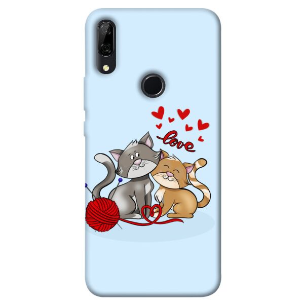 

Чехол itsPrint Два кота Love для Huawei P Smart Z