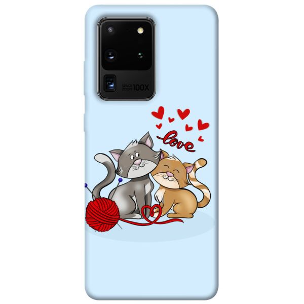 

Чехол itsPrint Два кота Love для Samsung Galaxy S20 Ultra