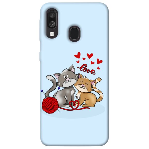 

Чехол itsPrint Два кота Love для Samsung Galaxy A40 (A405F)