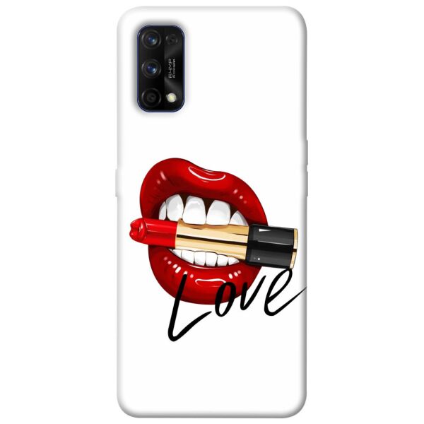 

Чехол itsPrint Красные губы для Realme 7 Pro