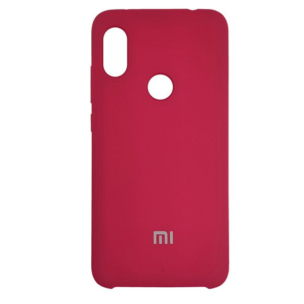 

Чехол Silicone Case for Xiaomi Redmi Note 6 Deep Red