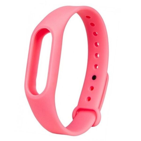 

Ремешок для фитнеса браслета Mi Band 2 (Silicon) Pink