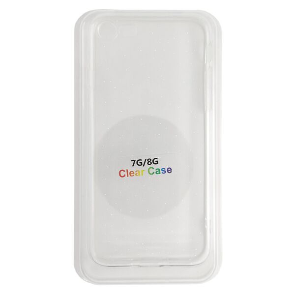 

Чехол Molan Cano Silicone Glitter Clear Case iPhone 7/8/SE