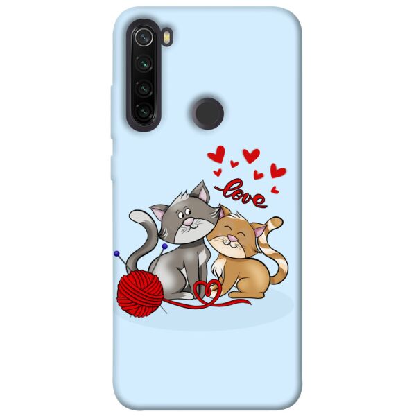 

Чехол itsPrint Два кота Love для Xiaomi Redmi Note 8T