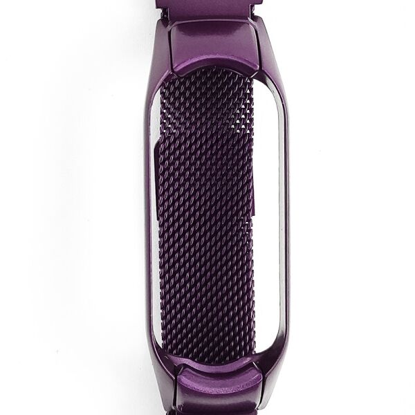 

Ремешок для фитнеса браслета Mi Band 5/6 Milanese Purple
