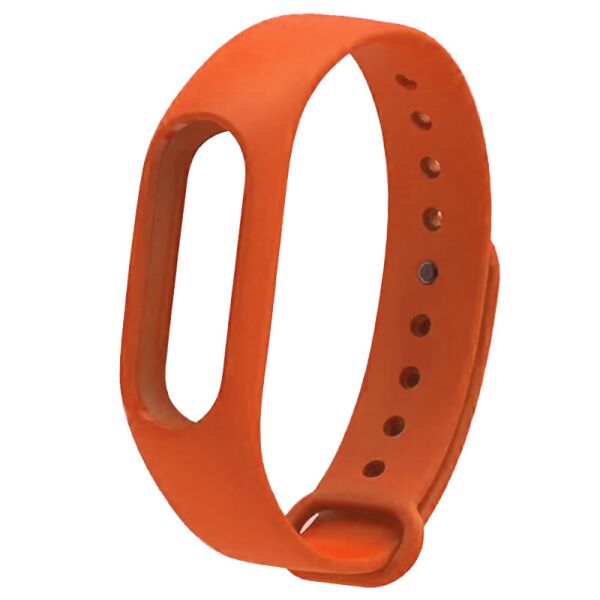 

Ремешок для фитнеса браслета Mi Band 2 (Silicon) Orange