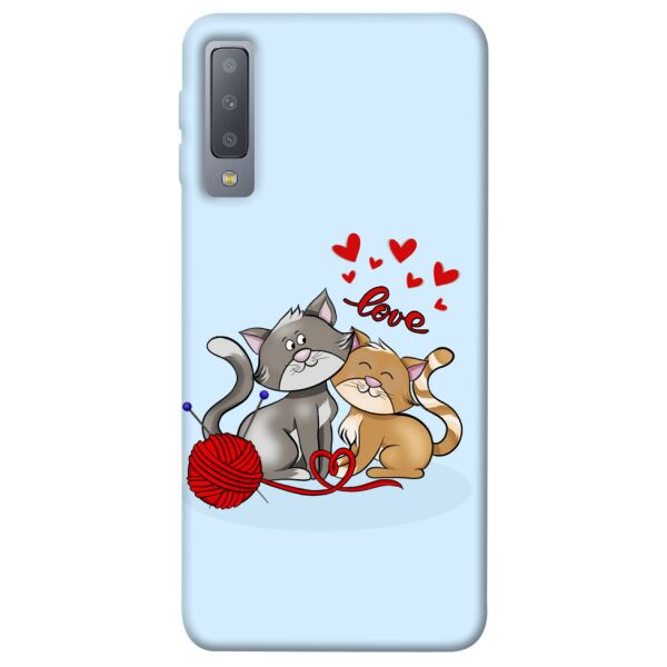 

Чехол itsPrint Два кота Love для Samsung A750 Galaxy A7 (2018)