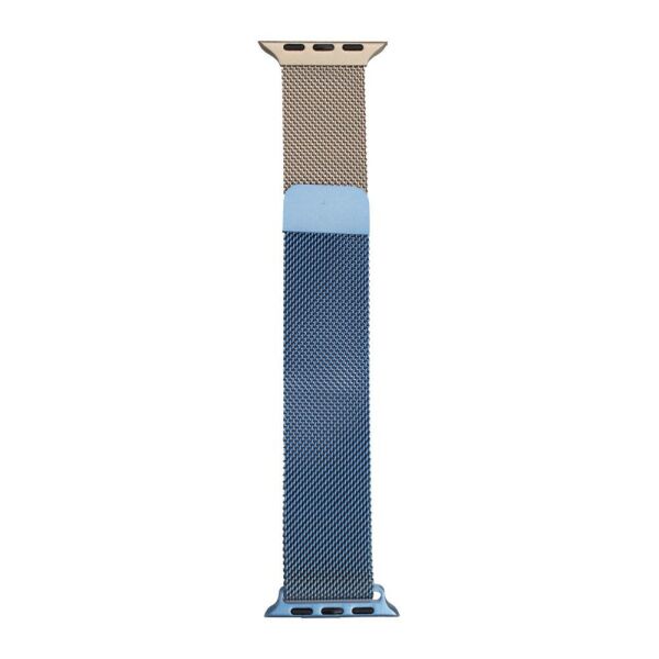 

Ремешок для Apple Watch (42-44mm) Milanese Loop Gradient Blue-Gold