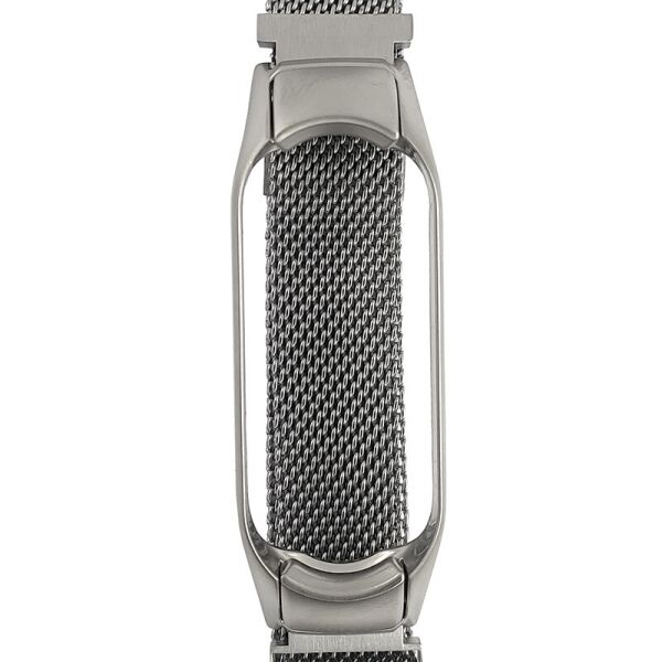 

Ремешок для фитнеса браслета Mi Band 5/6 Milanese Silver