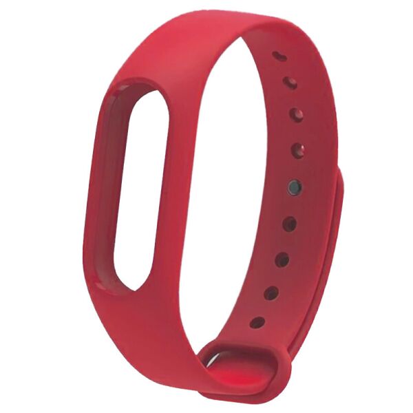 

Ремешок для фитнеса браслета Mi Band 2 (Silicon) Red